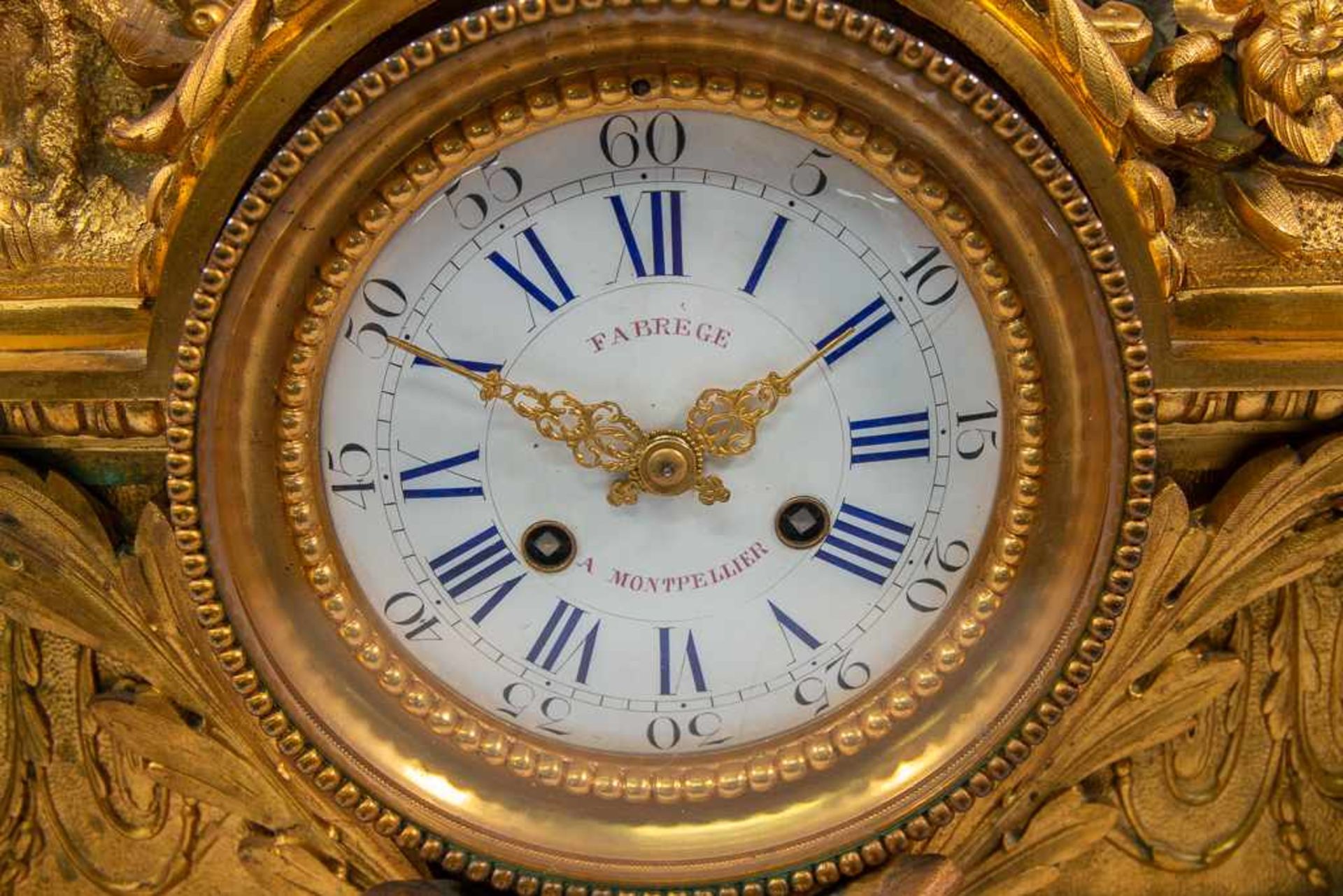 Clockset with putti - Image 9 of 38