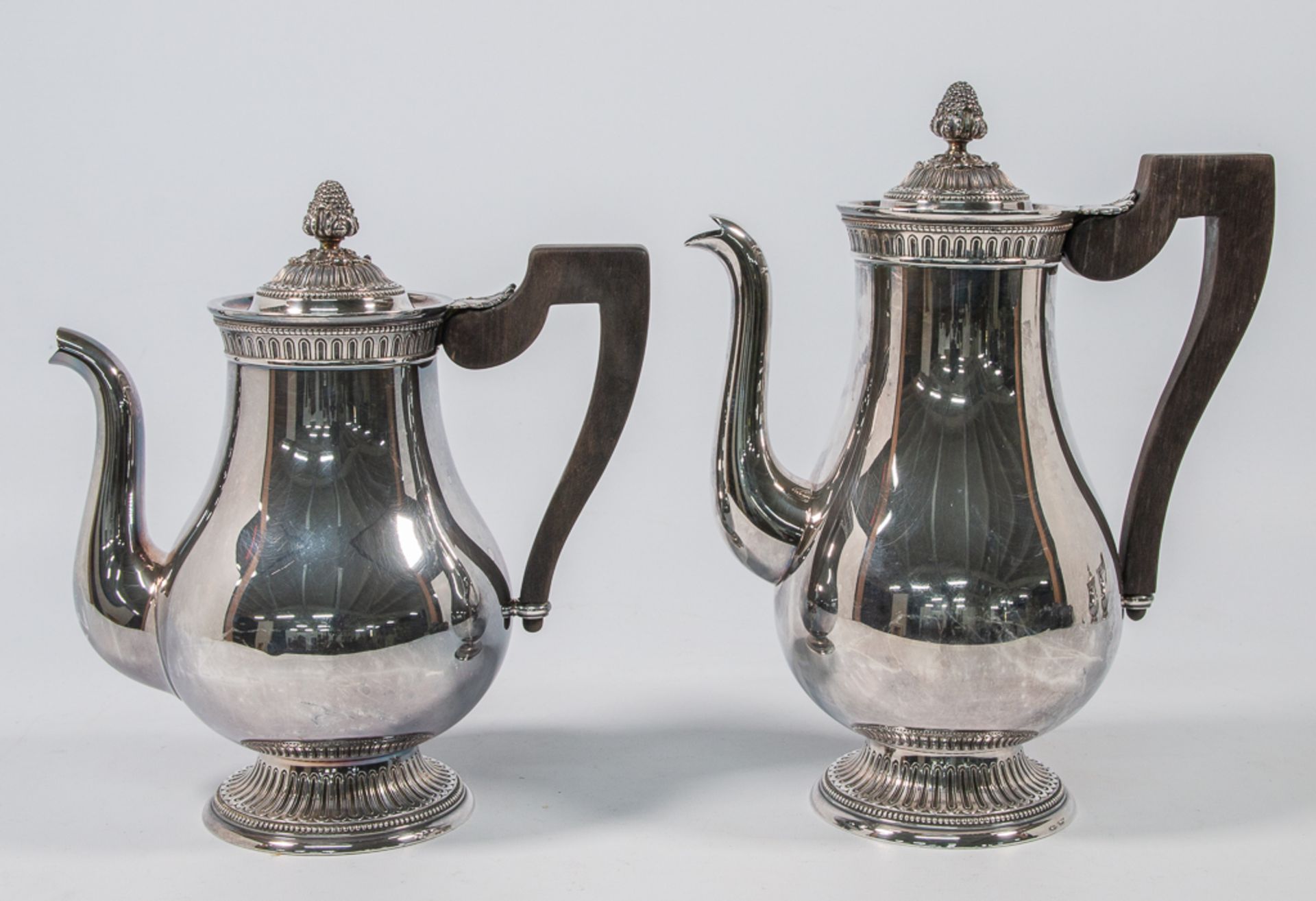 Christofle, Coffee and Teaset, silver-plate - Bild 2 aus 22