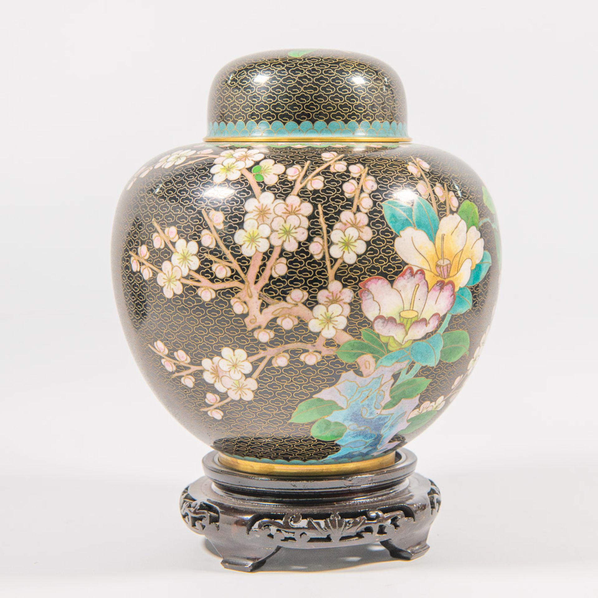 Collection of CloisonnÈ vases - Image 19 of 19