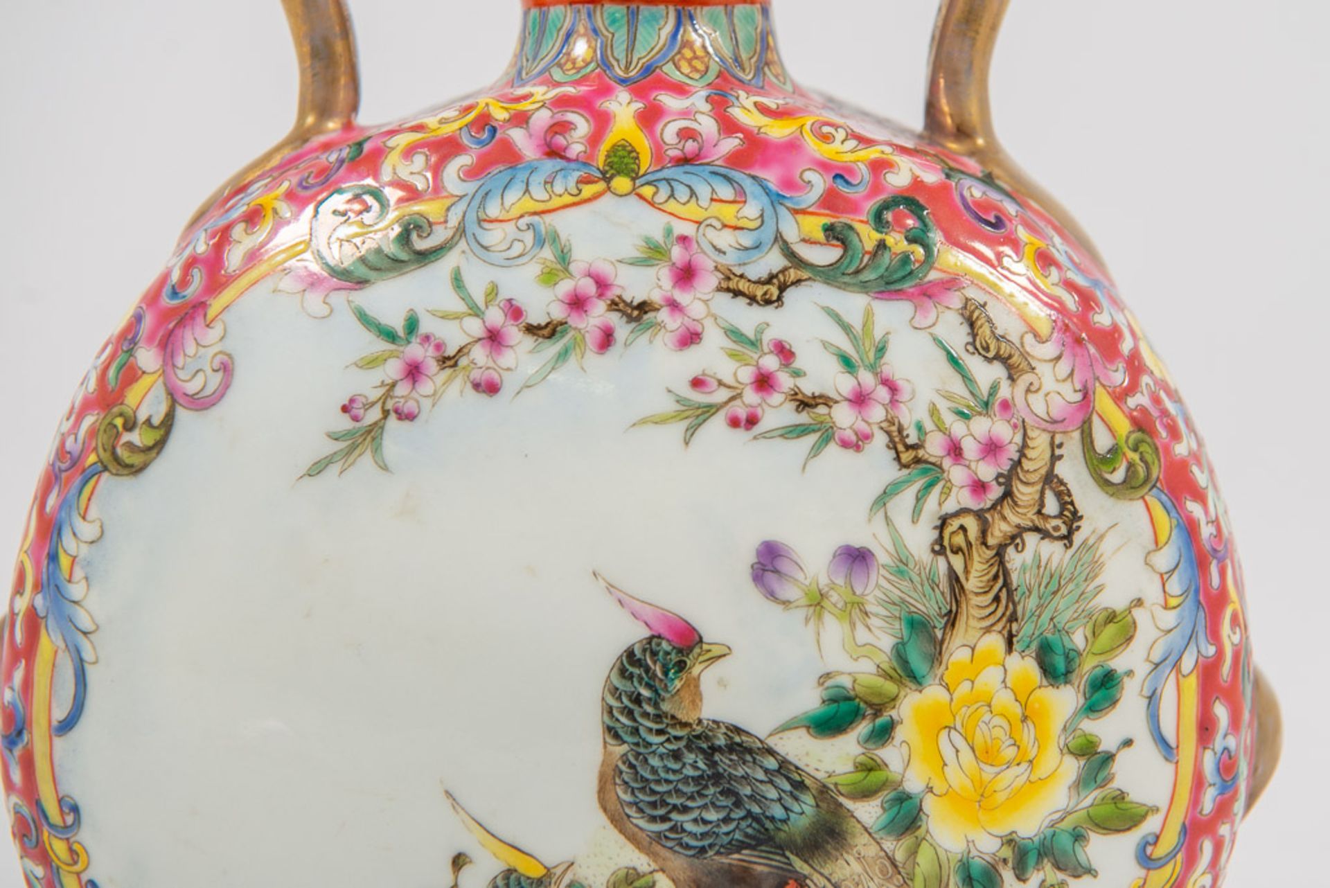 Chinese Vase: 'Moon flask' - Bild 8 aus 12