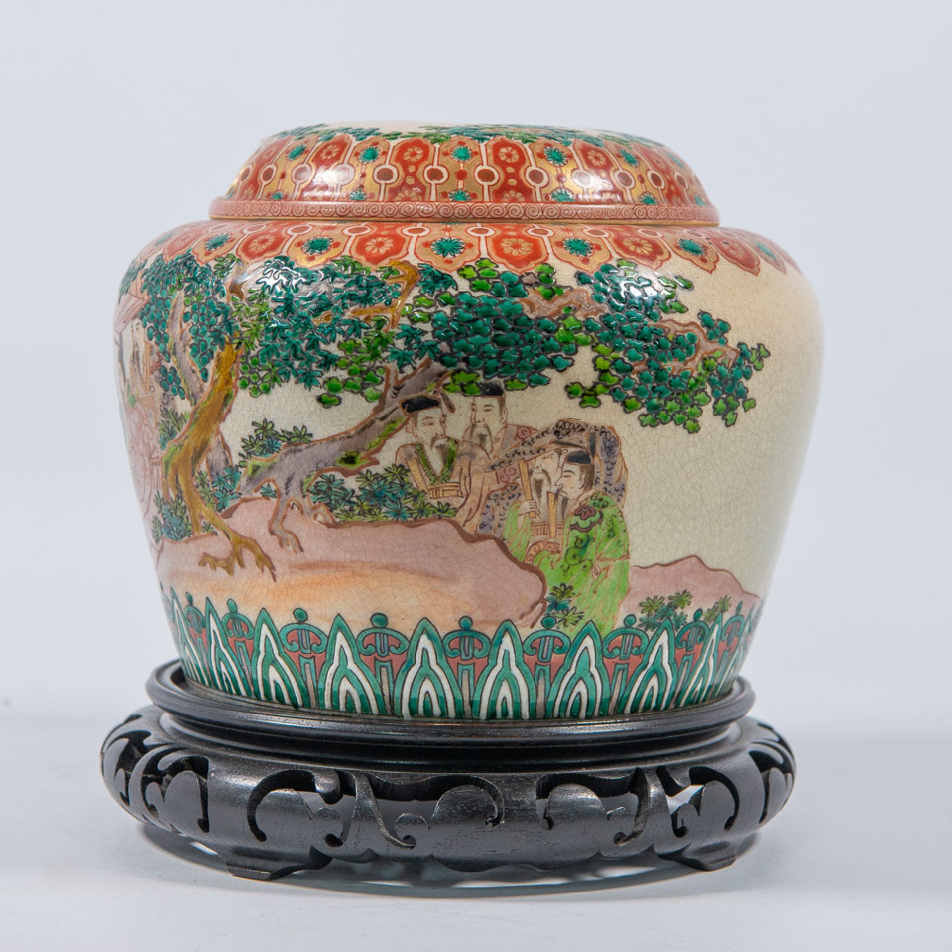 Eastern insence jar