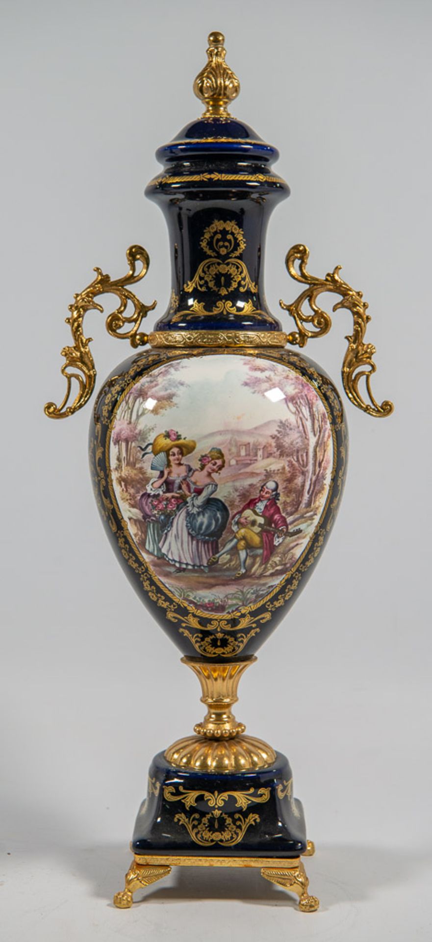 Pair of vases in SËvres Style, Alfa Ceramice - Bild 3 aus 11