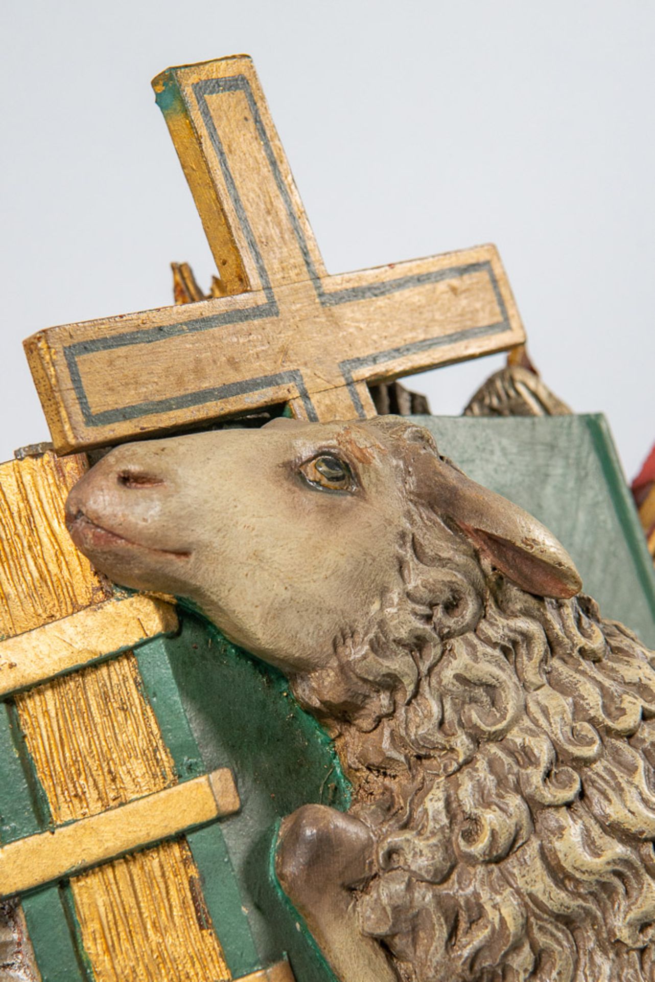 Apocalyptic lamb, Sculpture - Image 9 of 10
