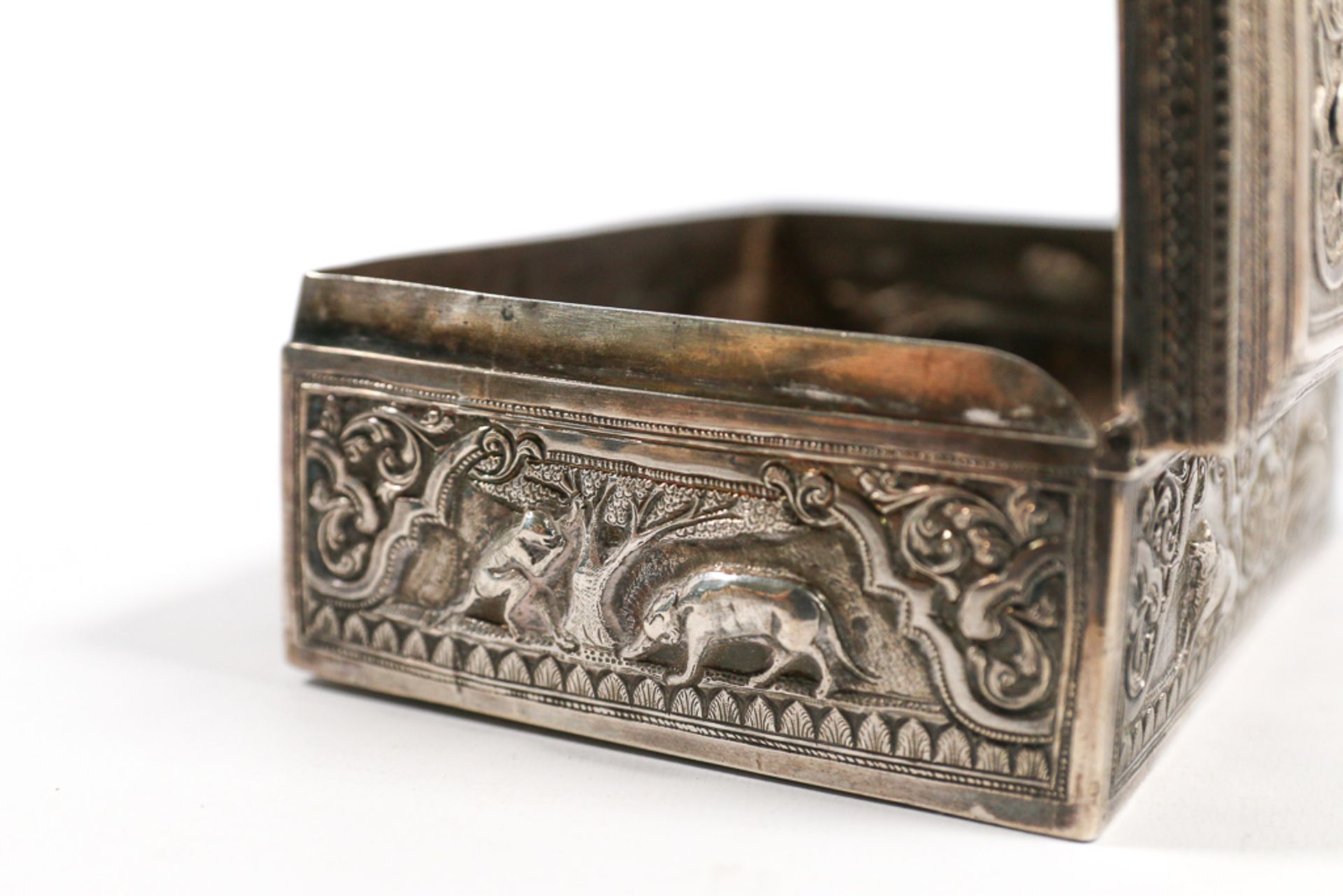 Collection of silver jewelry boxes, eastern origin - Bild 10 aus 12