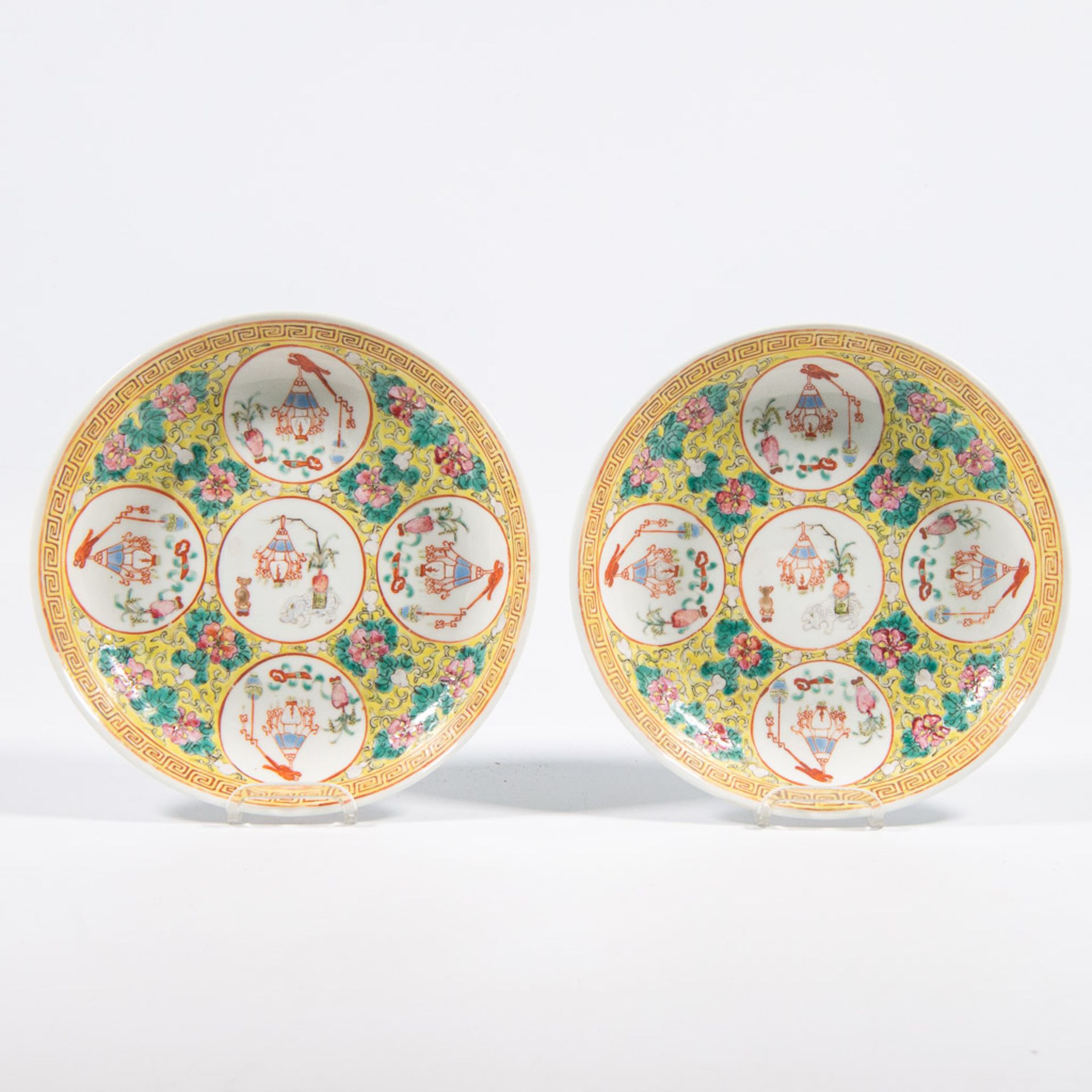 Pair of chinese plates, Guangxu - Bild 6 aus 10