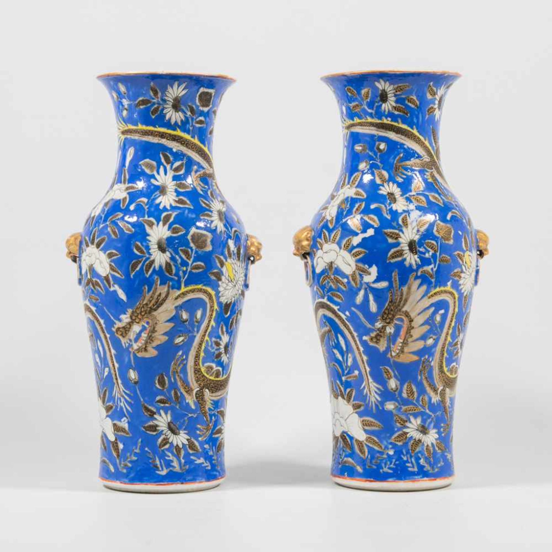 Pair of Chinese vases - Bild 8 aus 12