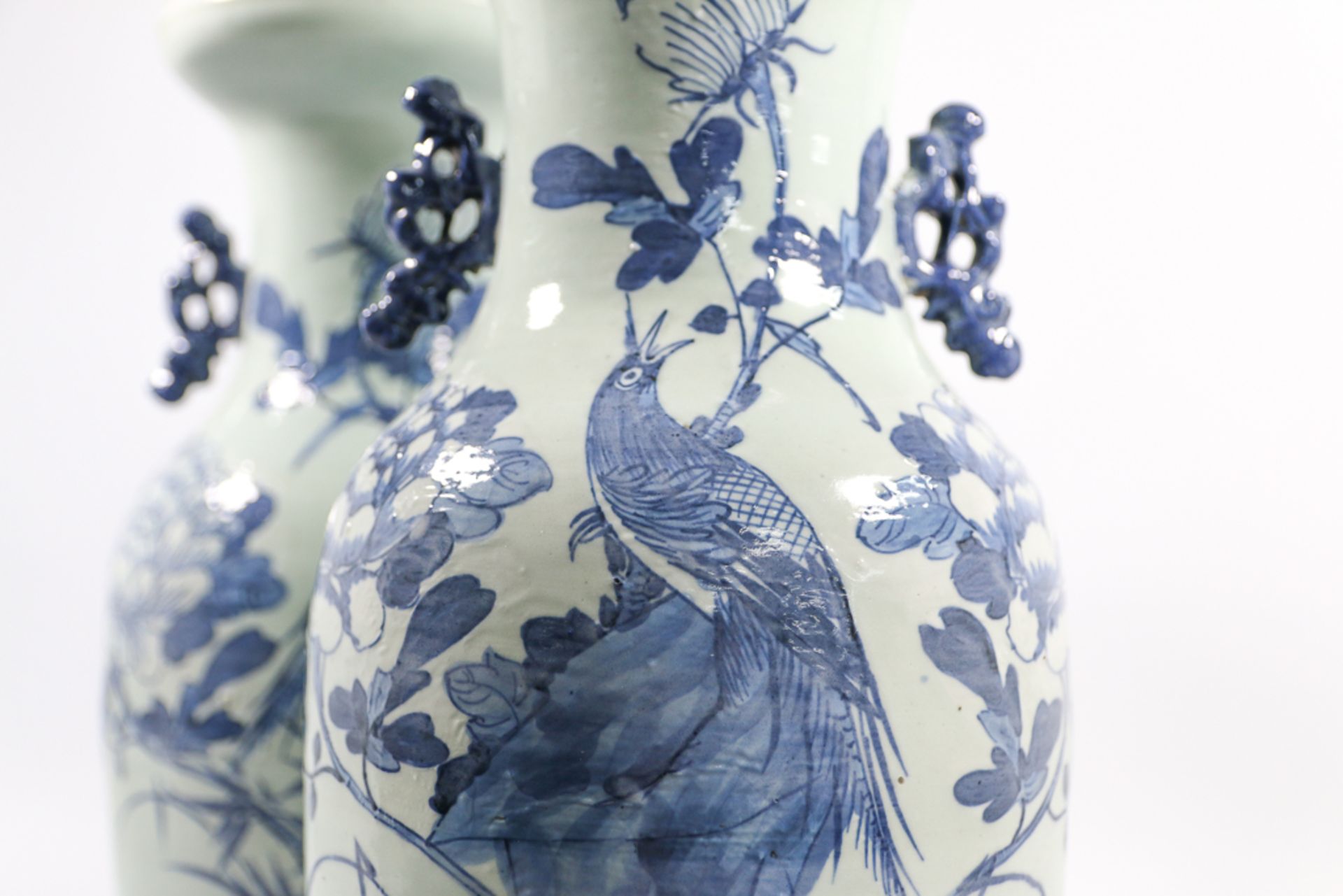 Pair of Chinese vases - Image 5 of 16