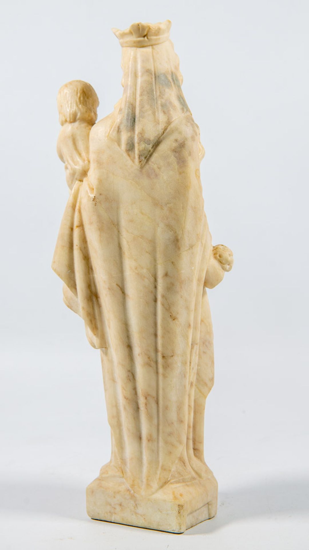 Madonna with Child, marble statue - Bild 7 aus 10