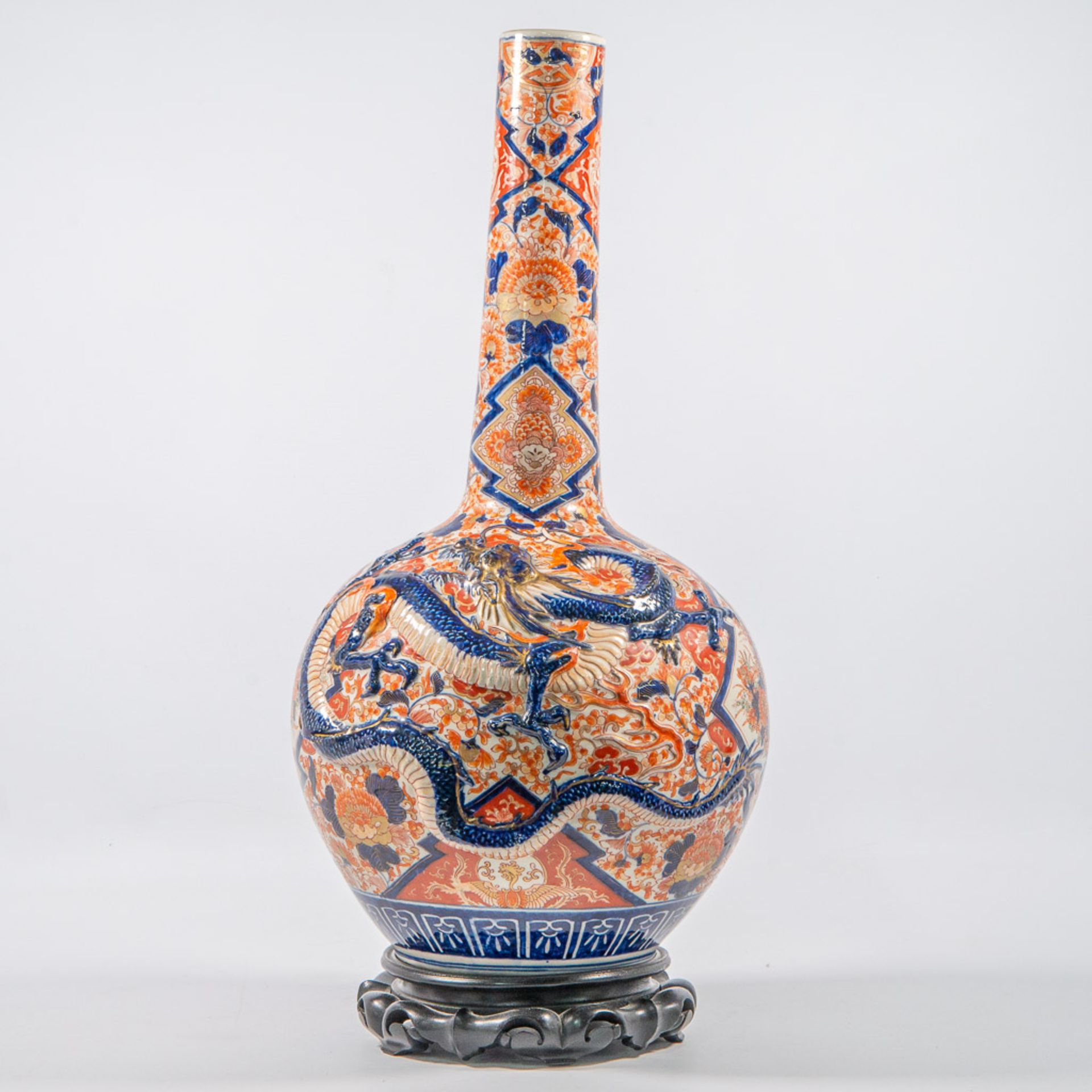 Imari Vase - Image 3 of 12