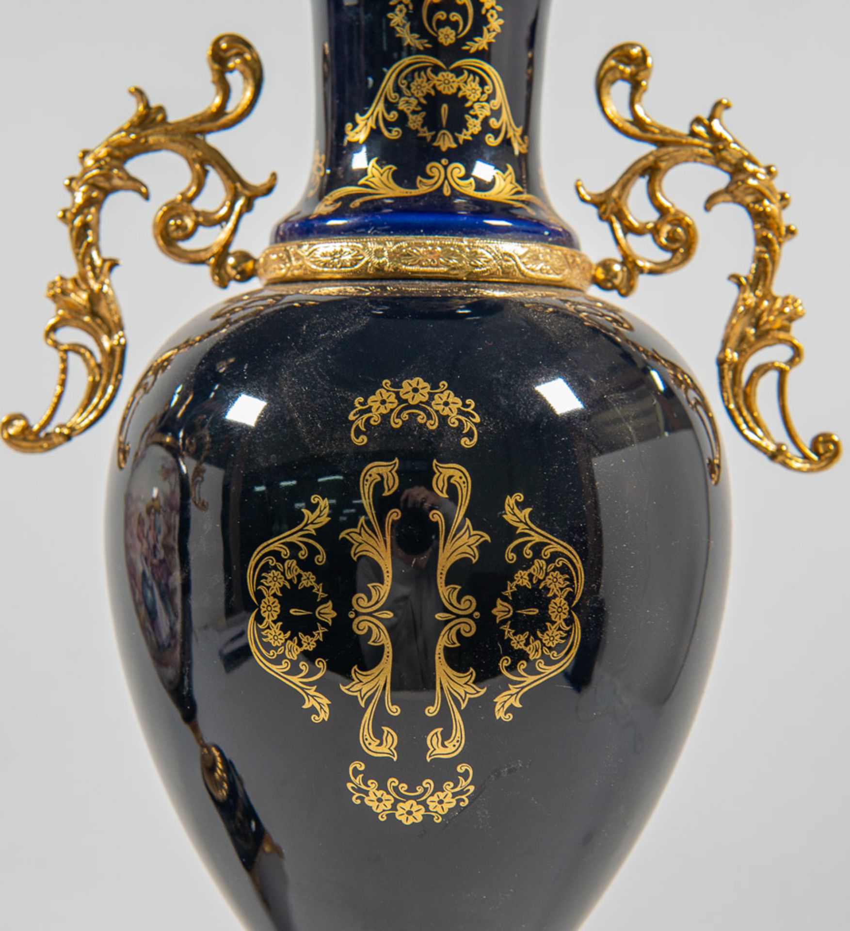Pair of vases in SËvres Style, Alfa Ceramice - Bild 4 aus 11