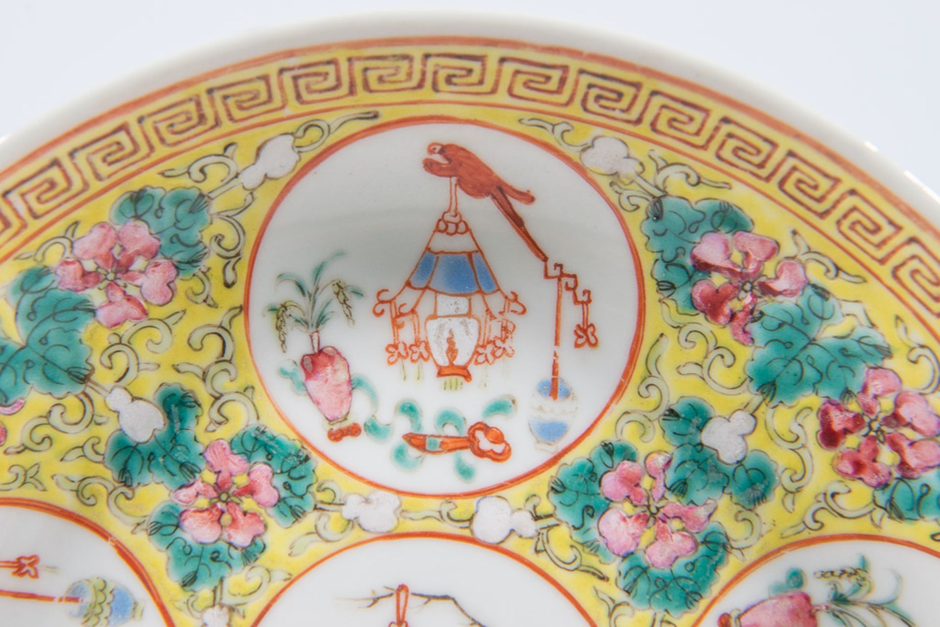 Pair of chinese plates, Guangxu - Image 5 of 10