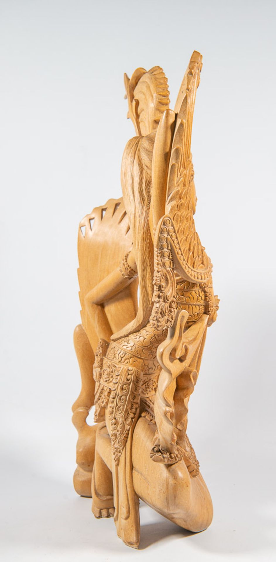 Indonesian wood sculpture - Image 3 of 5