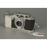 A Leica IIIc Rangefinder Camera,