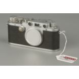 A Leica IIIc Rangefinder Body,