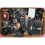 A Selection of Various Cameras,