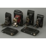 A Selection of Early Kodak Folding Cameras,