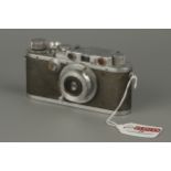 A Leica IIIa Rangefinder Camera,