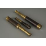 A Collection of Three Small Refracting Telescopes,