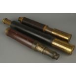 A Collection of Three Refracting Telescopes,