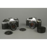 Two SLR Cameras,