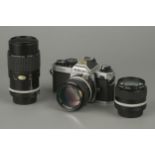 A Nikon FM2n SLR Camera,