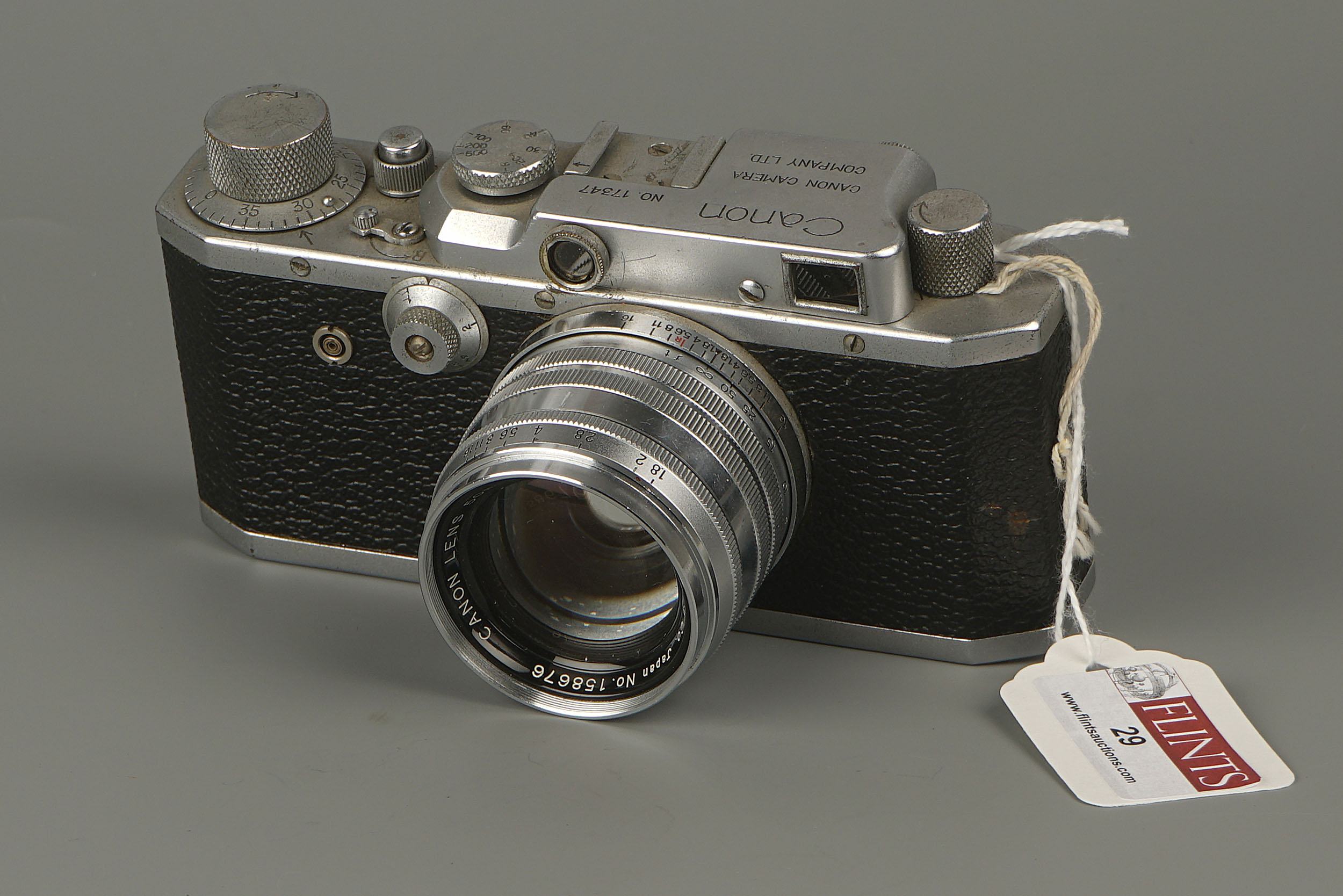 A Canon S-II Rangefinder Camera,