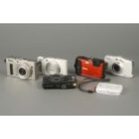 A Small Selection of Digital Compact Cameras,