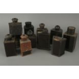 A Collection of Early Small Darkroom Lamps,