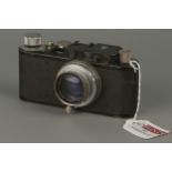 A Leica II Rangefinder Camera,