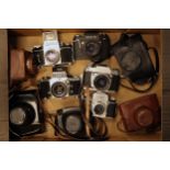 A Selection of Ihagee Cameras,