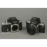 Two Nikon F2 SLR Camera,