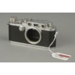 A Leica IIIc Rangefinder Body,