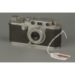 A Leica IIIc Rangefinder Camera,