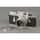 A Leica M2 Rangefinder Camera,