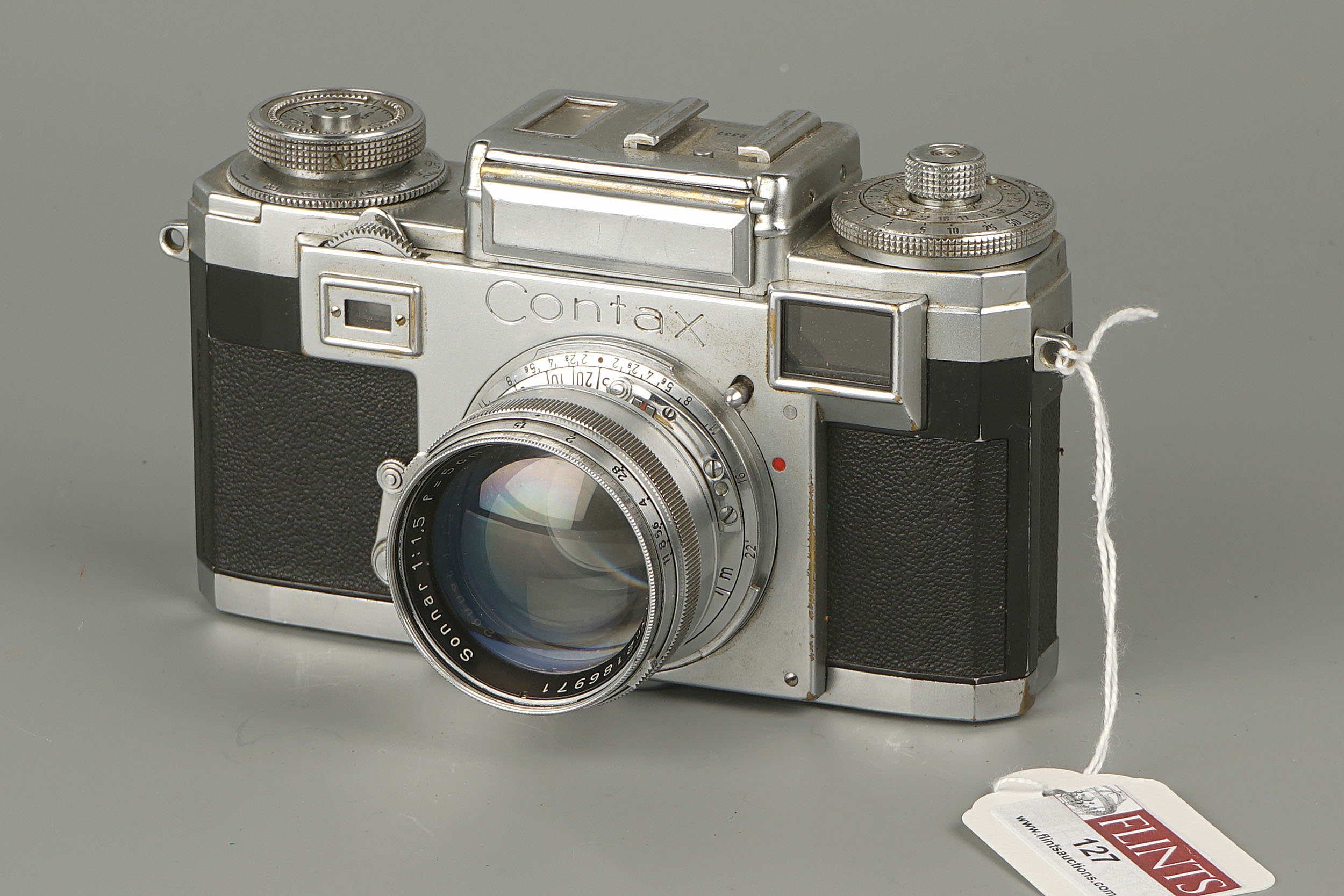 A Zeiss Ikon Contax III Rangefinder Camera,