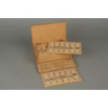 A Presentation Collection of Microscope Slides from Sir Walter Sendall,