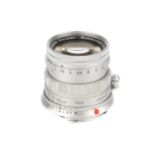 A Leitz Summicron f/2 50mm Lens,