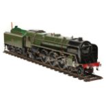 A Finely Engineered & Well Presented 3½" Gauge Model of A BR Class 4-6-2 Locomotive & Tender,