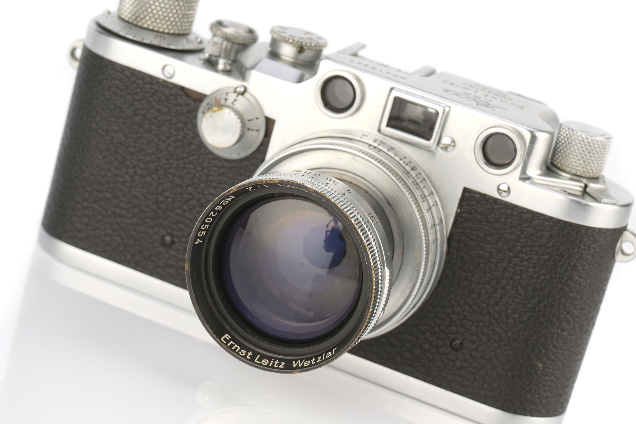 A Leica IIIc Rangefinder Camera, - Image 3 of 4