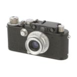 A Leica IIIf Rangefinder Camera,