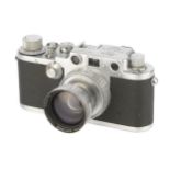 A Leica IIIc Rangefinder Camera,