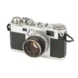 A Nikon S2 Rangefinder Camera,