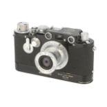 A Leica IIIf Delay Rangefinder Camera,