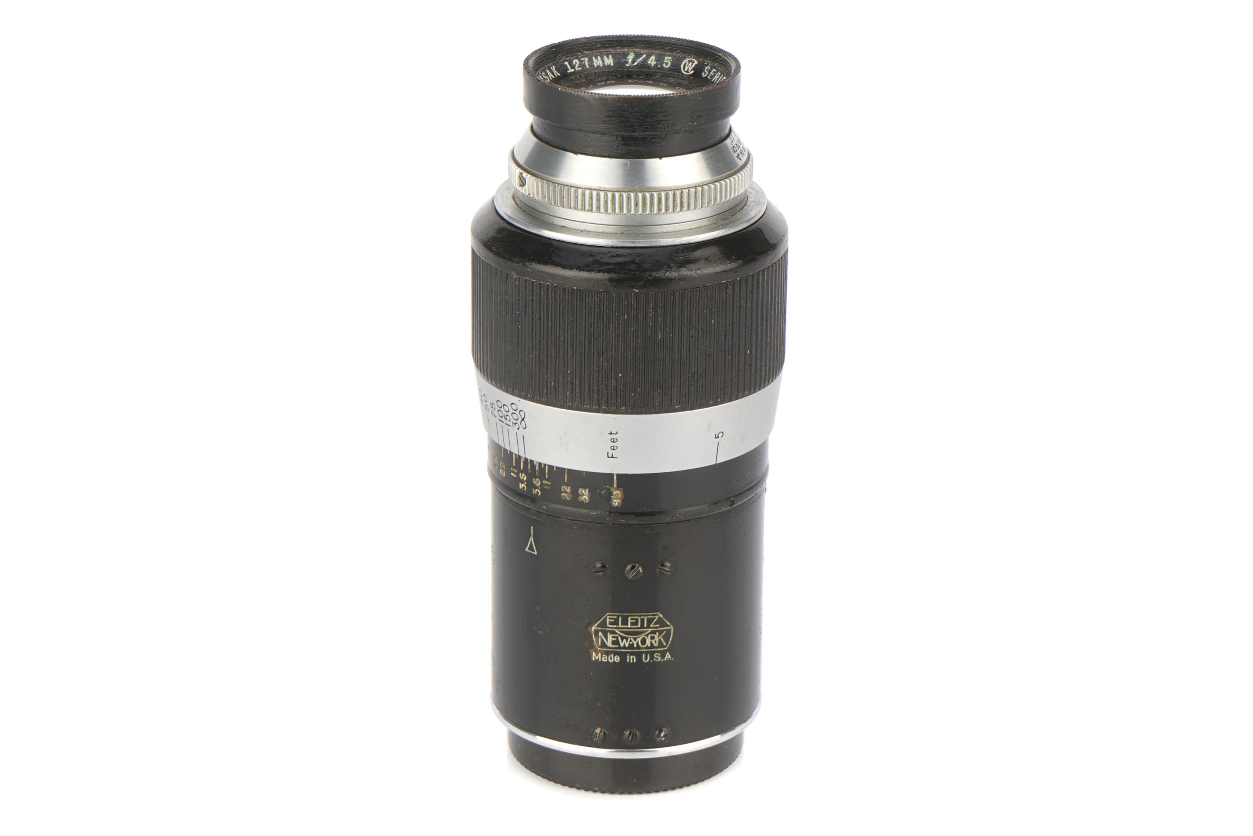 A Wollensak Raptar Series II f/4.5 127mm Lens,