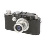 A Leica IIIf Rangefinder Camera,