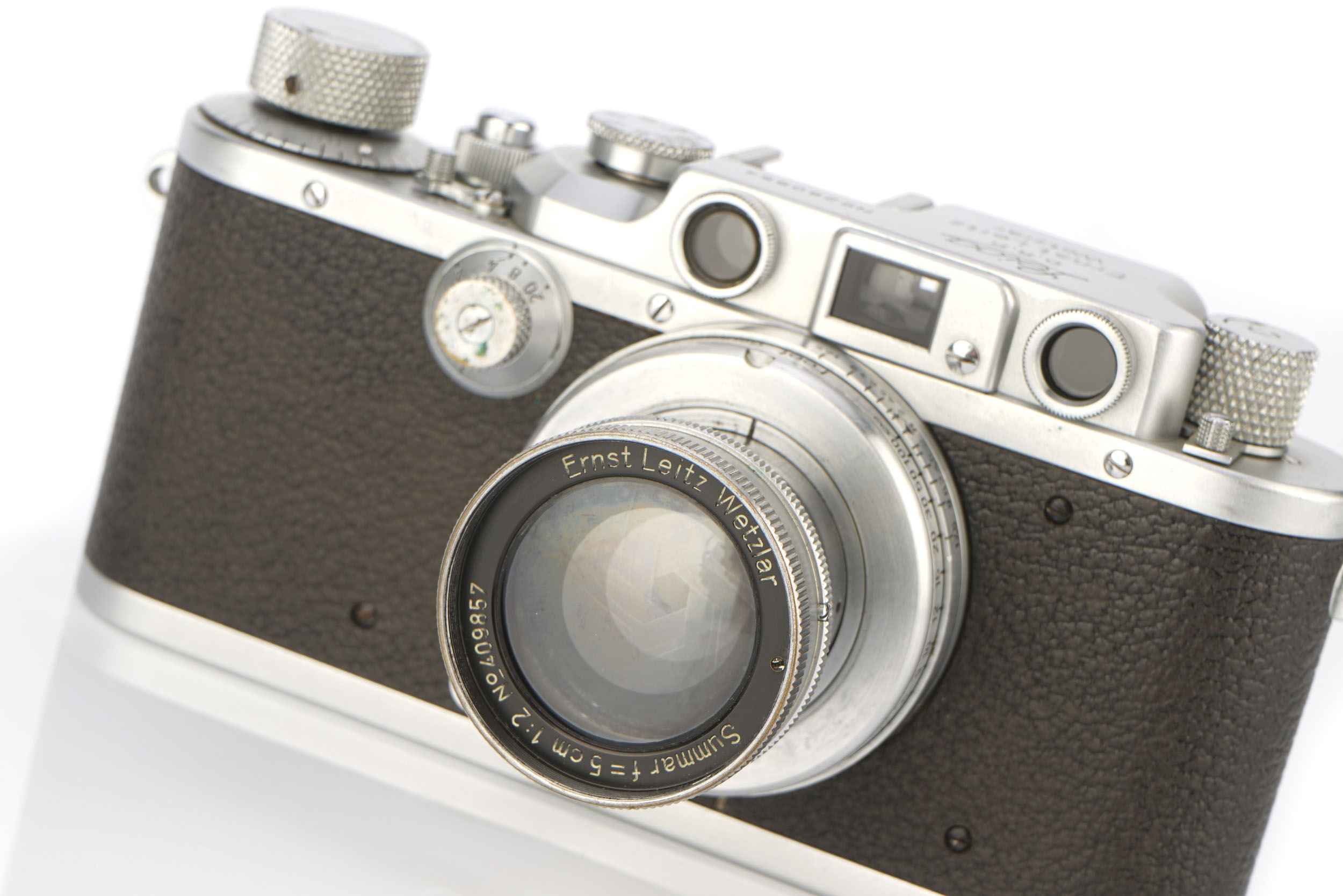 A Leica IIIb Rangefinder Camera, - Image 3 of 4