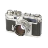 A Nikon SP Rangefinder Camera,