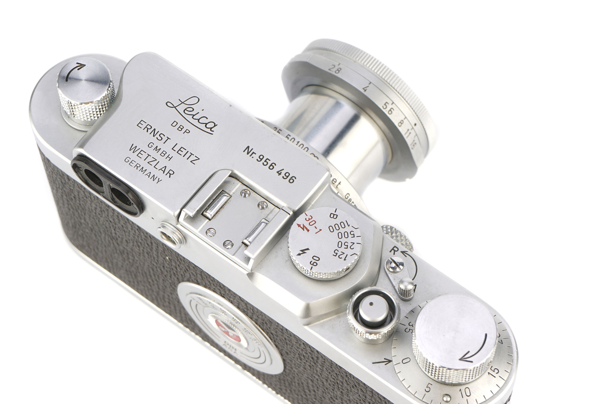 A Leica IIIg Rangefinder Camera, - Image 4 of 5