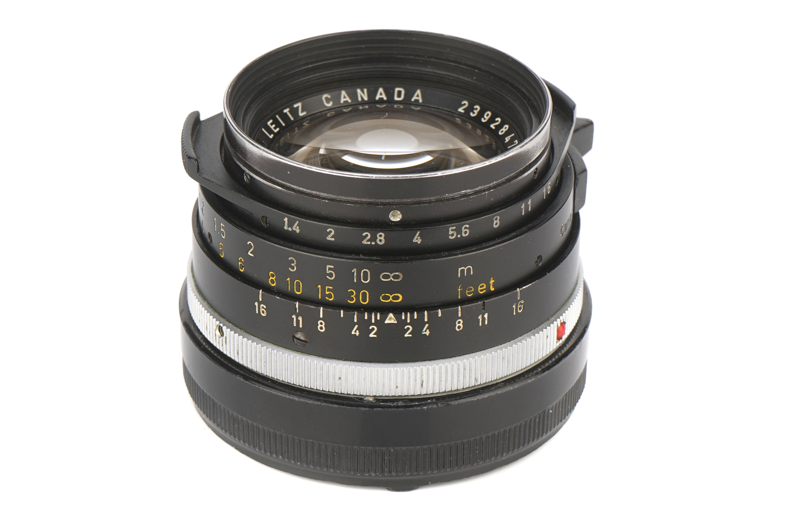 A Leitz Summilux f/1.4 35mm Lens,