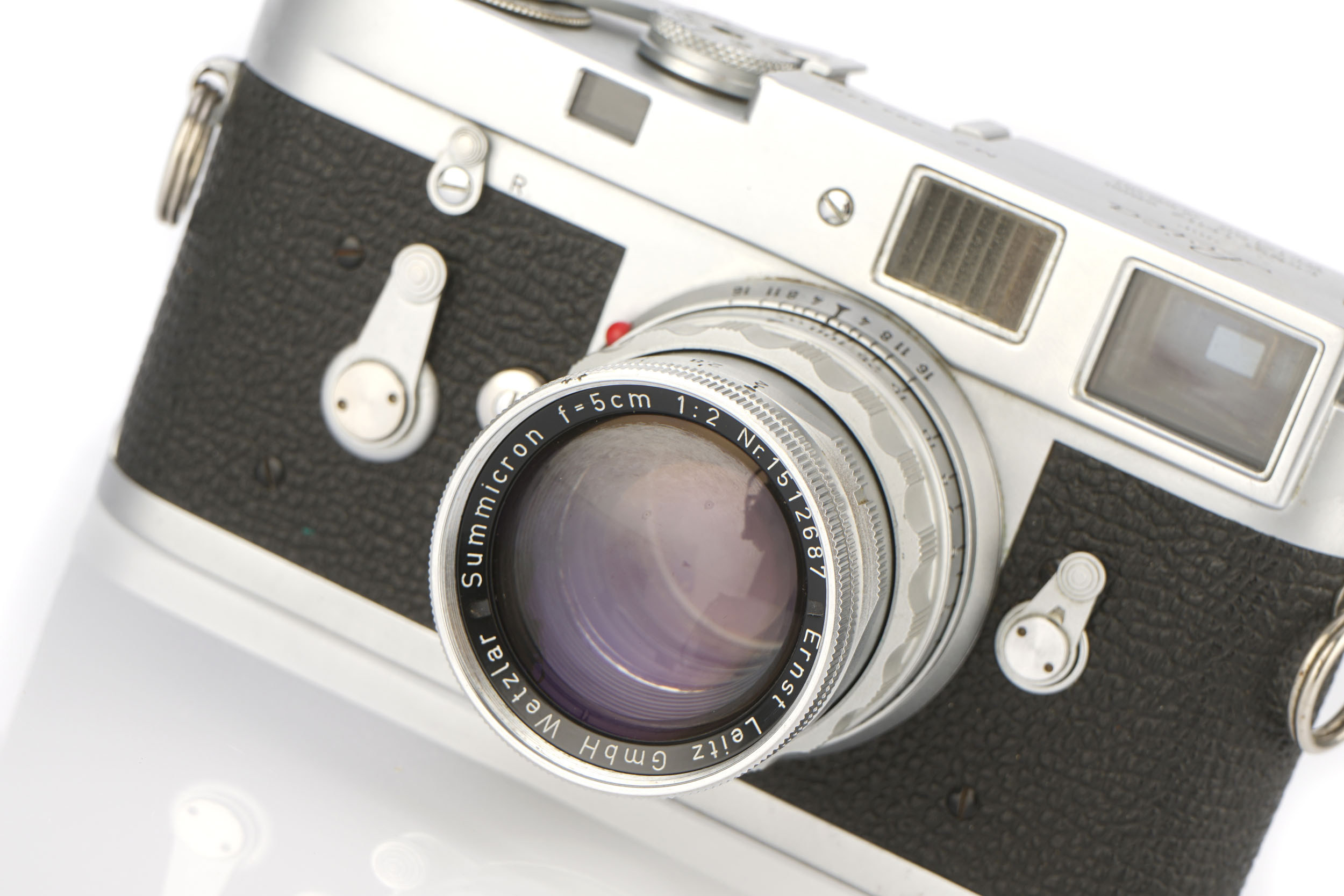 A Leica M2 Rangefinder Camera, - Image 3 of 5